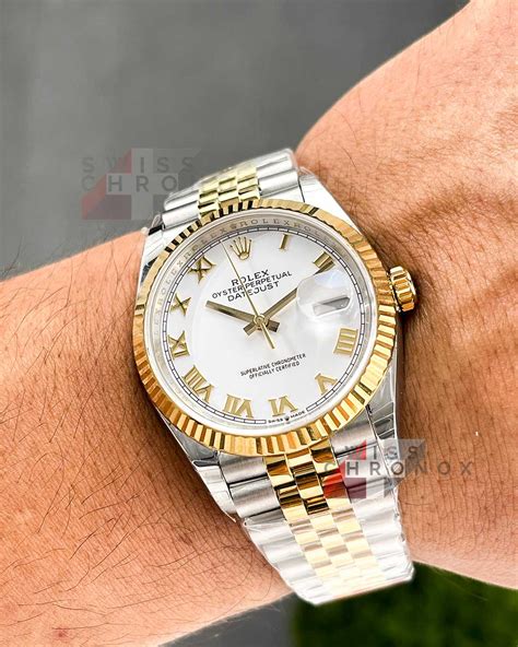 rolex two tone datejust non luminous dial|Rolex Datejust 2 tone price.